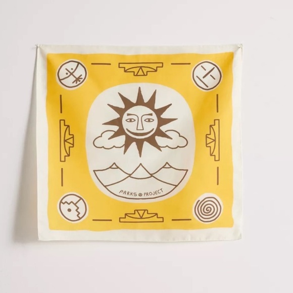 NWOT Parks Project Sun Flag Tapestry/ Bandana - Picture 2 of 4